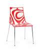 Sedia trasparente WAVE by Scab - 4 gambe in tecnopolimero co-stampato